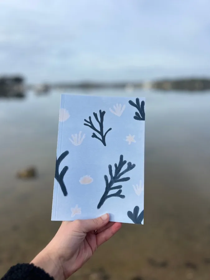 Carnet de notes A5 illustré - "Iodé"