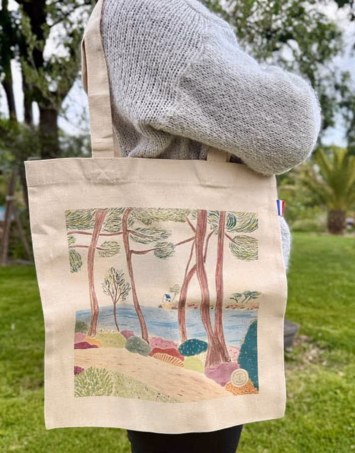 Lot carnet & tote bag assorti, Vue principale du produit