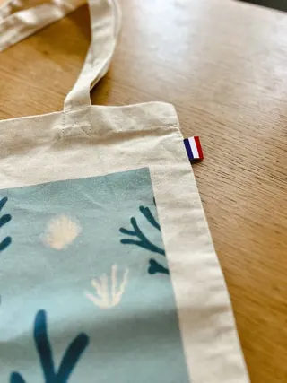 Tote bag "Iodé", Vue lifestyle du produit